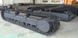 10 ton drilling rig steel track undercarriage